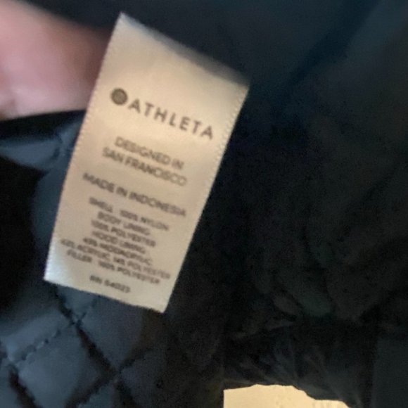 Athleta District Parker winter jacket charcoal gray size XS - Picture 10 of 12